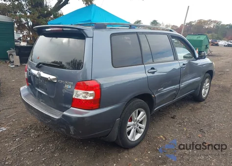 2006 Toyota Highlander Hybrid Limited V6 from USA, damaged, VIN JTEEW21A260032718